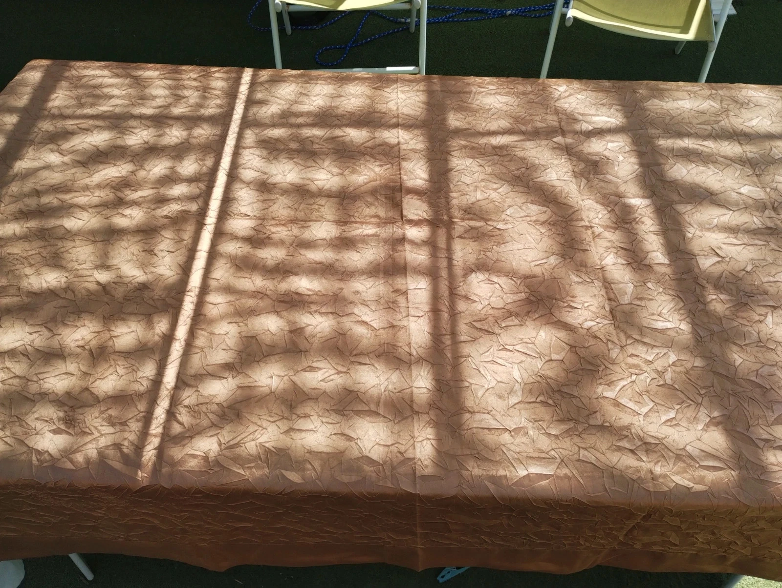 Dikke gouden tafelkleed 250*150cm – photo 2